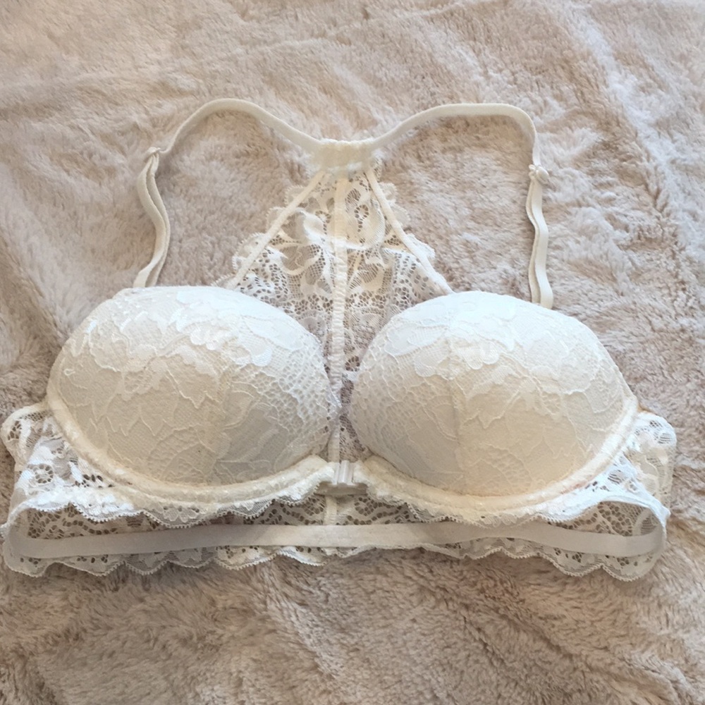 PINK Victoria’s Secret lace racerback bra 34b NWOT